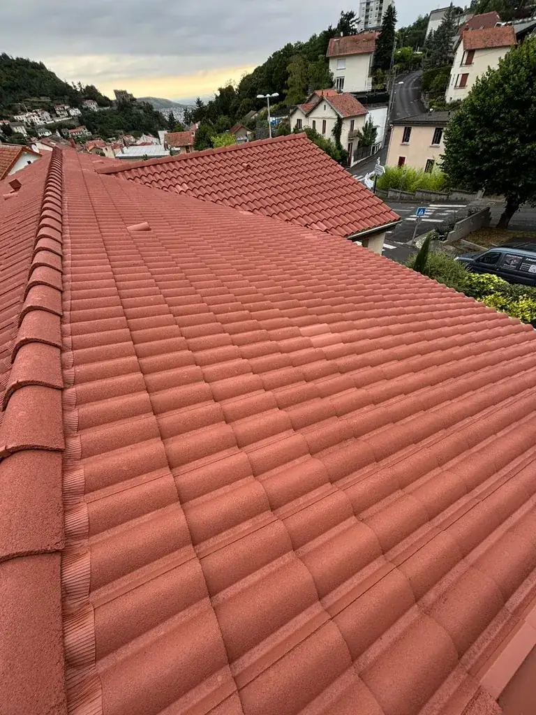 Toiture rénovée par Toit des Dômes à Clermont-Ferrand (105) — vue rapprochée